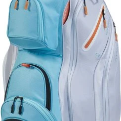 Discount - Maxfli Women's 2021 Honors+ 14-Way Cart Bag For Women Blue/gray