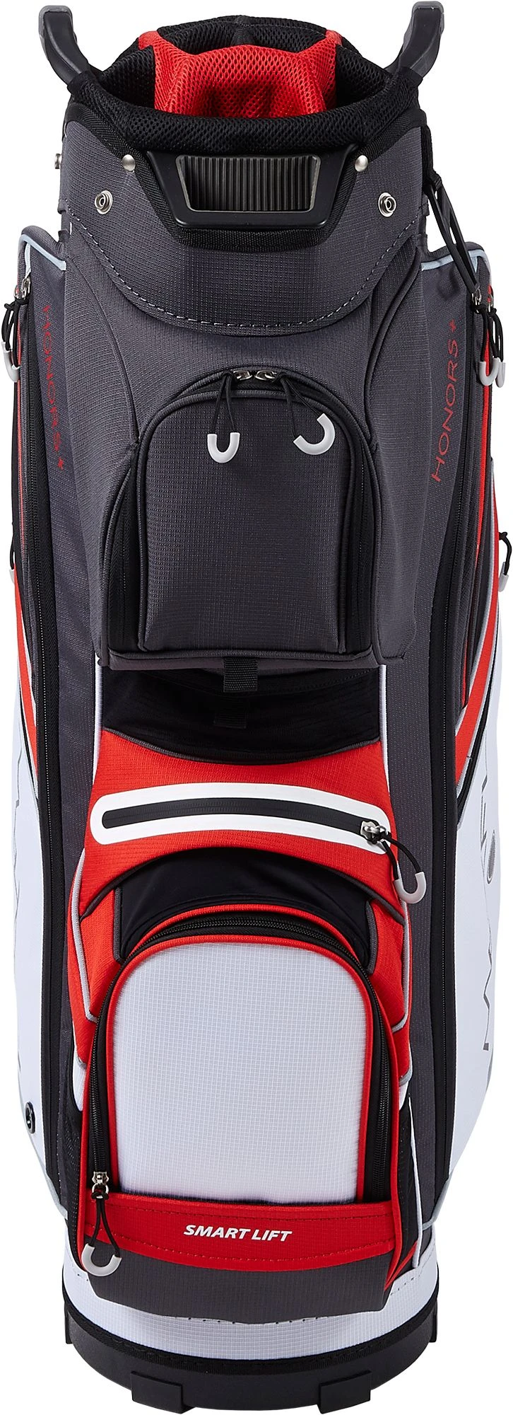 Discount - Maxfli 2019 Honors Plus Golf Cart Bag For Men Gray/white/red 6 Discount - Maxfli 2019 Honors Plus Golf Cart Bag For Men Gray/white/red - Image 4