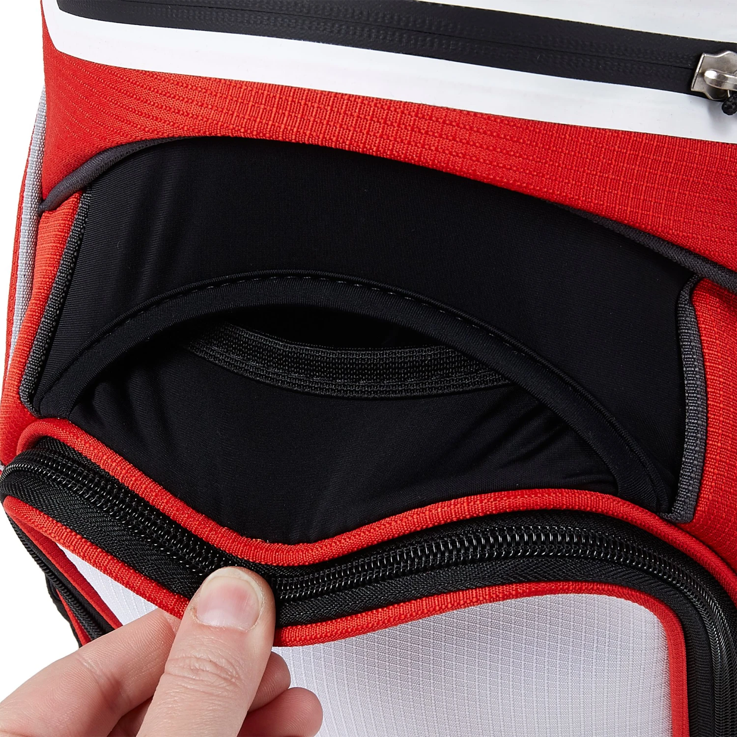 Discount - Maxfli 2019 Honors Plus Golf Cart Bag For Men Gray/white/red 11 Discount - Maxfli 2019 Honors Plus Golf Cart Bag For Men Gray/white/red - Image 9