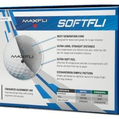 Discount - Maxfli 2021 Softfli Gloss White Personalized Golf Balls For Men -Maxfli US Official Site unnamed file 286