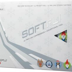 Discount - Maxfli 2021 Softfli Gloss White Holiday Golf Balls For Unisex