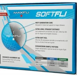 Discount - Maxfli 2021 Softfli Matte Blue Golf Balls For Unisex -Maxfli US Official Site unnamed file 344