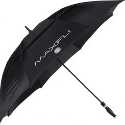 Discount - Maxfli 68" Double Canopy Umbrella For Unisex Black/black