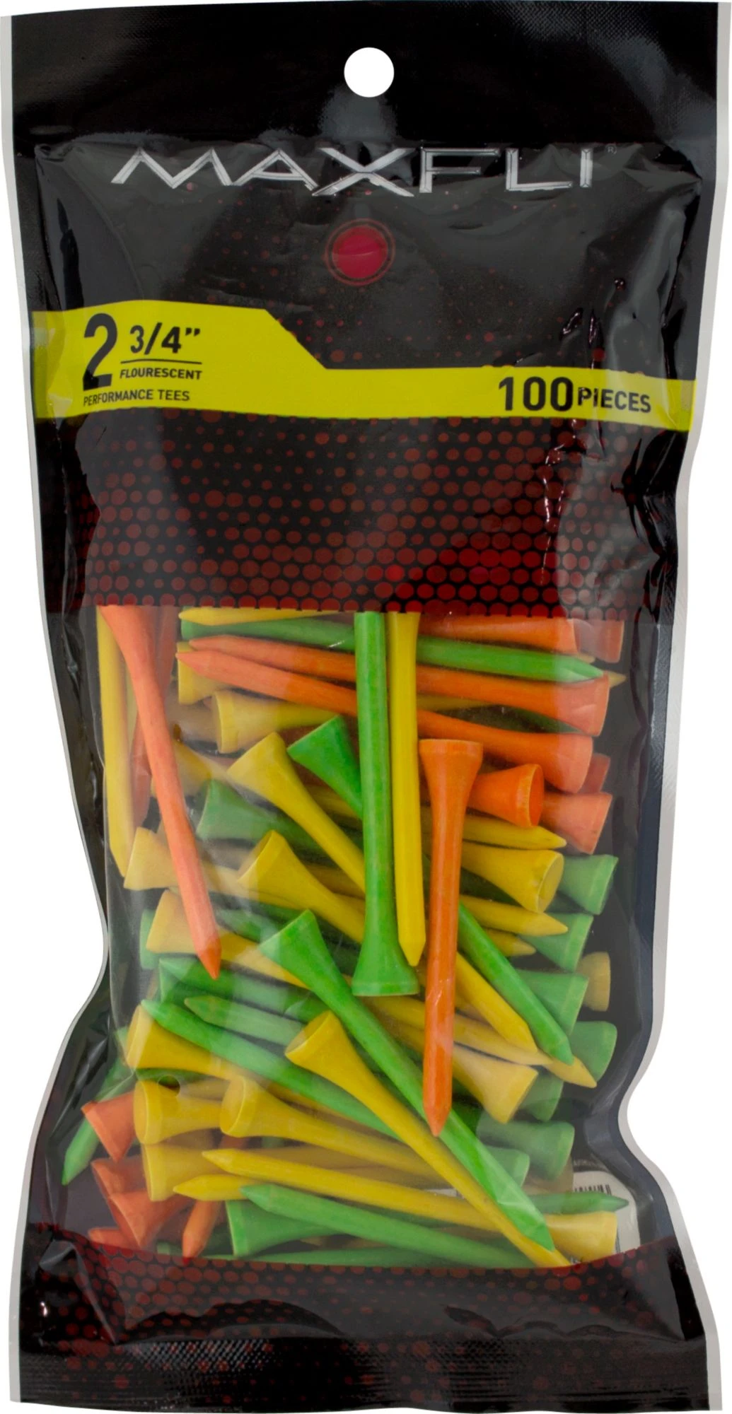Discount - Maxfli 2 3/4'' Assorted Golf Tees - 100 Pack For Unisex 3 Discount - Maxfli 2 3/4'' Assorted Golf Tees - 100 Pack For Unisex