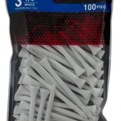 Discount - Maxfli 3 1/4'' White Golf Tees - 100 Pack For Unisex
